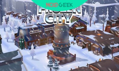 frozen city